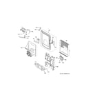 GE GFE28GELIDS ice maker & dispenser diagram