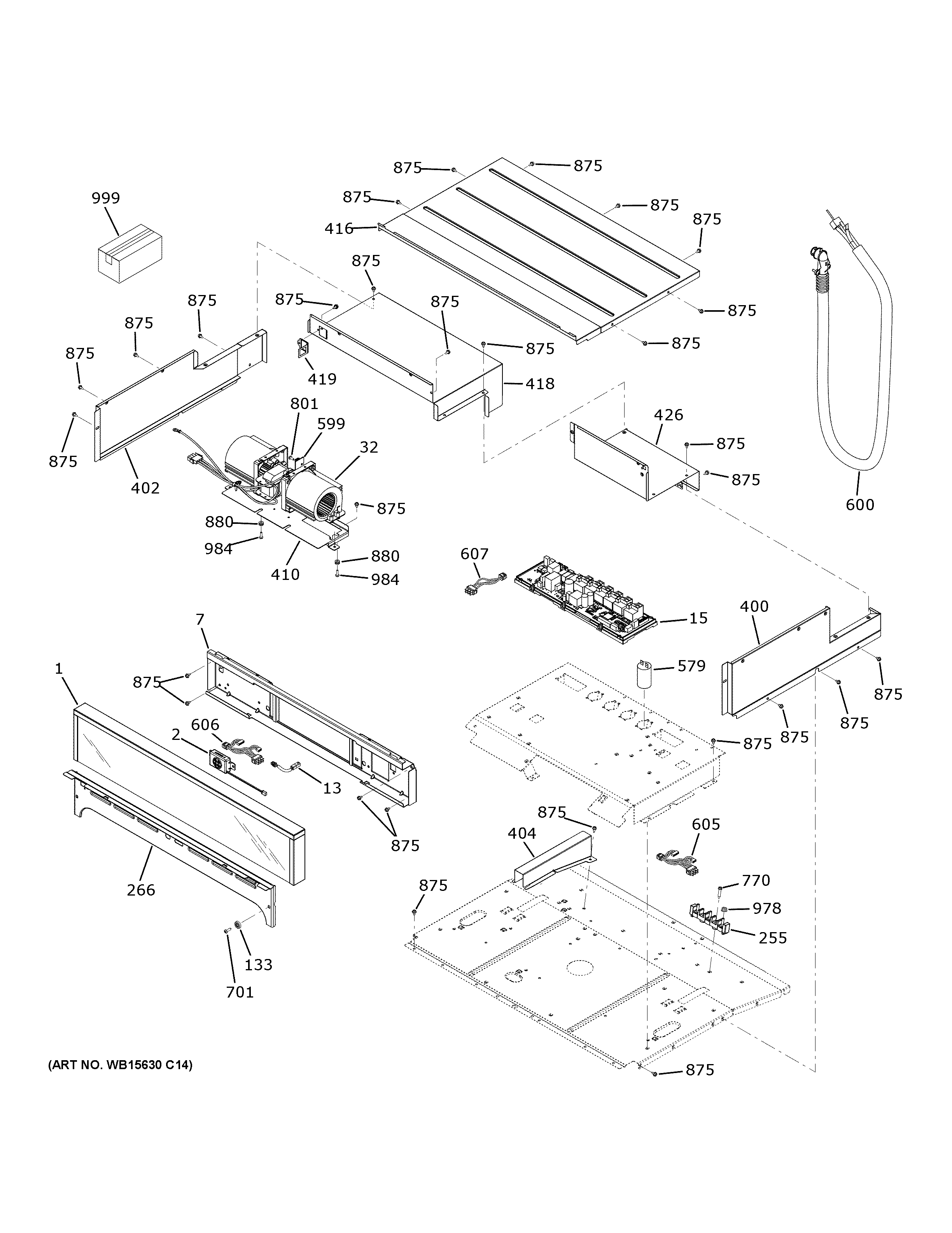 GE ZKS90DSSN2SS control panel diagram