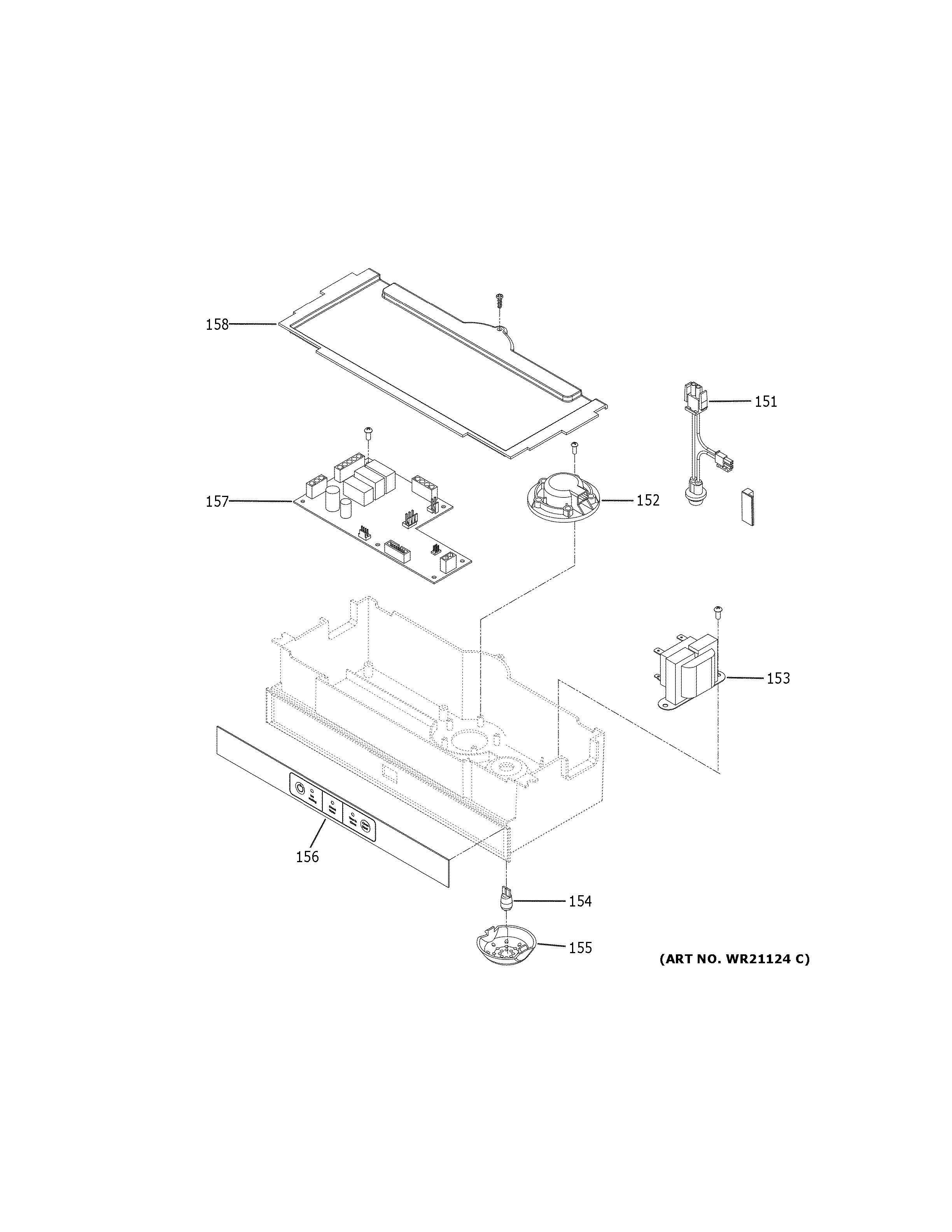 GE UNC15NJBII controls diagram