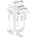 GE ZIF36NMBLH cabinet parts (2) diagram