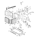 GE ZIF36NMBLH unit parts diagram