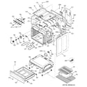 GE JBP35DJ1WW body parts diagram