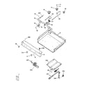 GE JGBS24BEH2WH gas & burner parts diagram