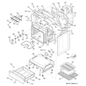 GE JBS55BJ1BB body parts diagram