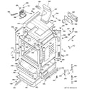 GE JGBP35BEJ1BB body parts diagram