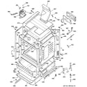 GE JGBP35DEH2CC body parts diagram