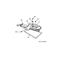 GE JCSP31WW4WW door lock diagram