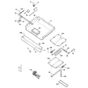 GE JGBP28BEH2WH gas & burner parts diagram