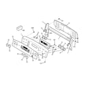 GE JB910BK4BB control panel diagram