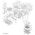 GE JB968SL2SS body parts diagram