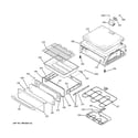 GE JB968SL2SS warming drawer diagram
