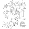 GE JBP68HK4BB body parts diagram
