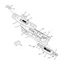 GE JD968BK3BB control panel diagram