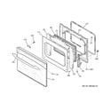 GE JT915CF8CC door diagram