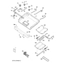 GE JGBP86DEM1BB gas & burner parts diagram