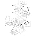 GE ZET1058BF2BB upper oven diagram