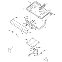 GE JGBS04BPM1WH gas & burner parts diagram