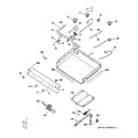 GE JGBS80WEL2WW gas & burner parts diagram