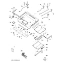GE JGB918BEK6BB gas & burner parts diagram
