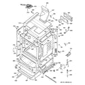 GE JGBP27DEM1WW body parts diagram