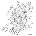 GE PGB916DEM1WW body parts diagram