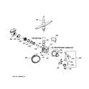 Kenmore 36315161791 motor-pump mechanism diagram
