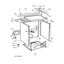 GE DPSF495EW0WW cabinet diagram