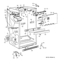 GE MTX21DABLRAA cabinet diagram