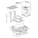 GE TBX18JABLRAA shelf parts diagram