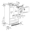 GE TBH18IABFRAA cabinet parts diagram