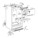 GE TBT18JABNRAA cabinet diagram