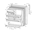 GE TBG24JABPRWW fresh food door diagram