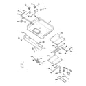 GE JGBP85WEA2WW gas burner parts diagram