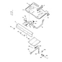 GE JGBS20BEA1WH gas & burner parts diagram