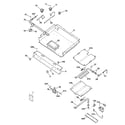 GE JGBP86AEA3AA gas burner parts diagram