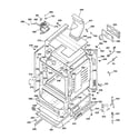 GE JGBP28BEA3WH body parts diagram