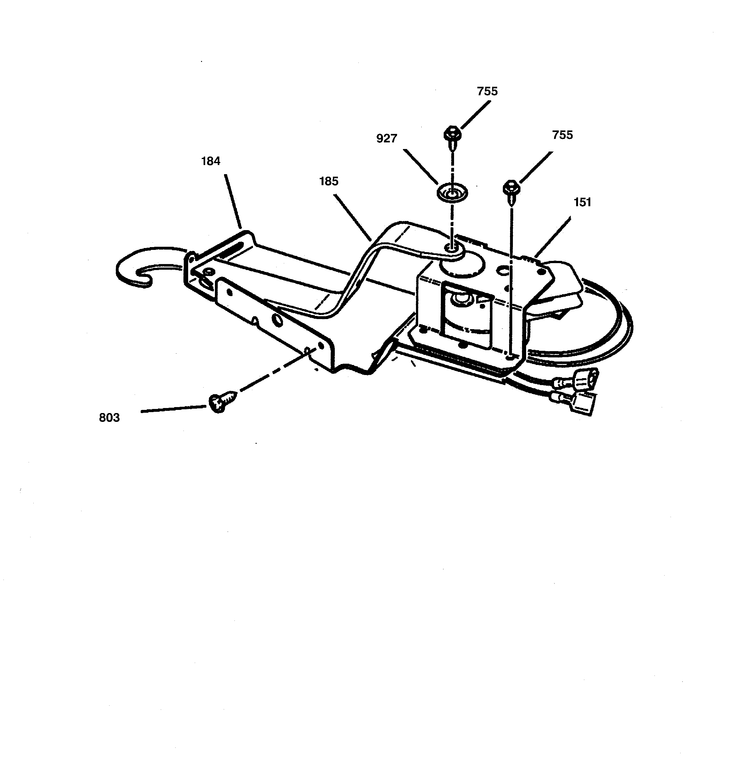 GE JK910AA2AA lock diagram