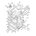 GE JGBP30DEA4WH body parts diagram