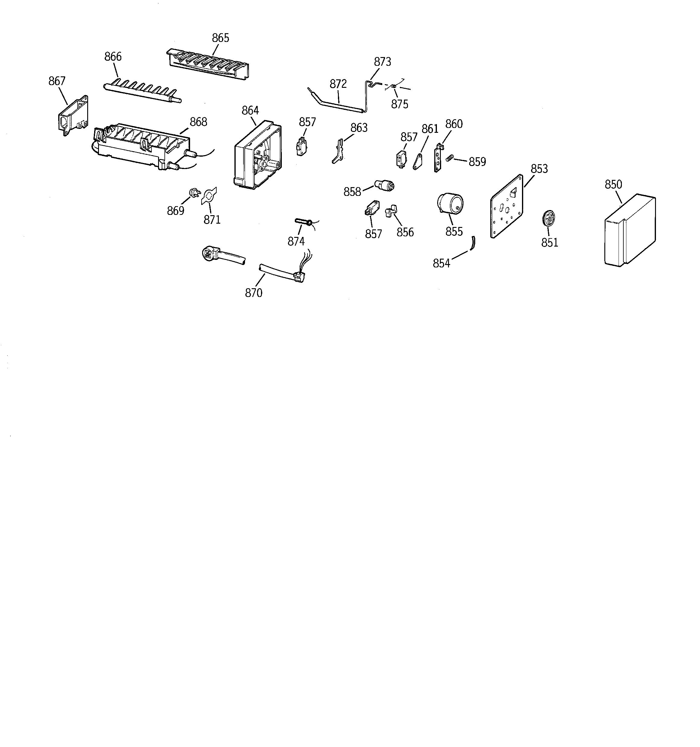 GE TPG21PRCEBB icemaker wr30x0330 diagram