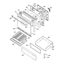 GE JGBP28BEA4WH door & drawer parts diagram