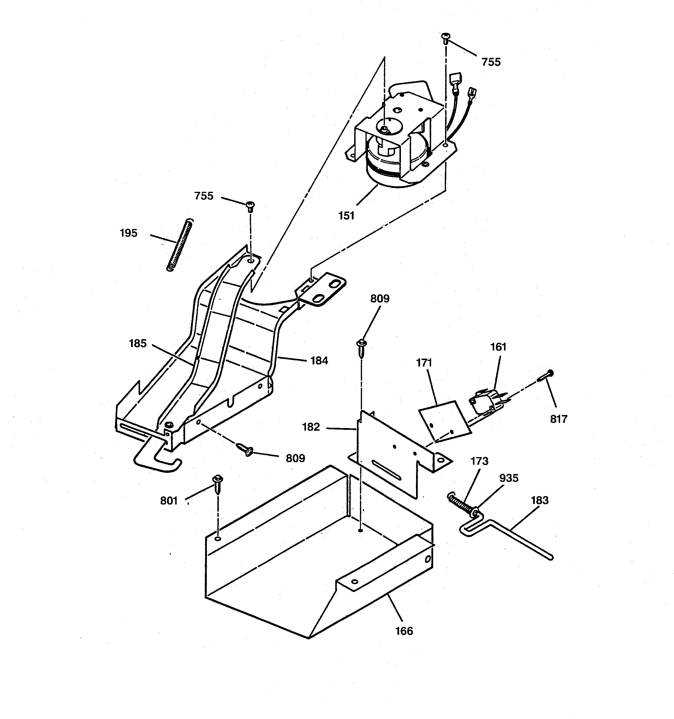GE JGSP23WEV2WW door lock diagram