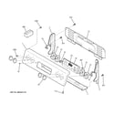 GE JBP35CM1WW control panel diagram