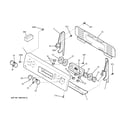 GE JBP71CM1BB control panel diagram