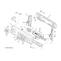 GE JBP72DM1BB control panel diagram