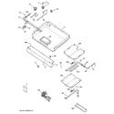 GE JGBP29EEL3BB gas & burner parts diagram