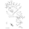 GE JGBP86WEL3WW gas & burner parts diagram