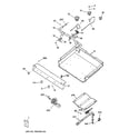 GE JGBS24BEH6WH gas & burner parts diagram