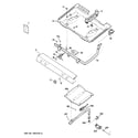 GE JGBS20DEM1BB gas & burner parts diagram