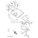 GE JGBP36DEM1CC gas & burner parts diagram
