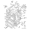 GE JGB900WEK7WW body parts diagram